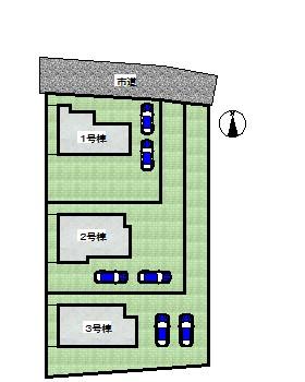 Compartment figure. site layout drawing