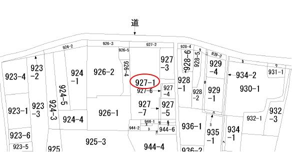Compartment figure. Land price 42 million yen, Land area 755.52 sq m site (July 2013) Shooting