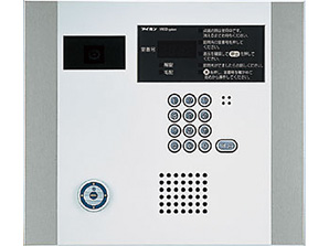 Security.  [With a camera set intercom] Return home at the time of unlocking the IC key is sitting, Visitors will call visited by the numeric keypad.