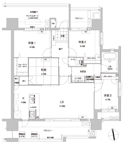 Floor: 4LDK, the area occupied: 87.6 sq m, Price: 28,100,000 yen ~ 29,900,000 yen