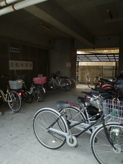 Building appearance. Bicycle-parking space