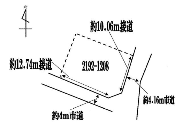 Compartment figure. Land price 10 million yen, Land area 198.58 sq m