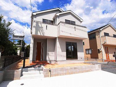 Local appearance photo. The photograph is a model house