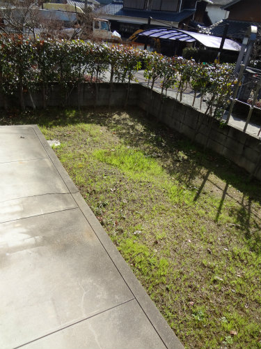 Balcony. The first floor is dedicated garden