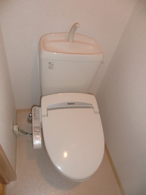 Toilet. Washlet is with.