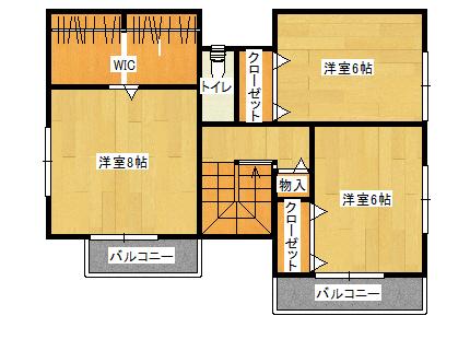 Floor plan. 25,820,000 yen, 4LDK, Land area 223.82 sq m , Building area 111.79 sq m 2 floor