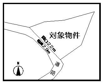 Compartment figure. Land price 4.5 million yen, Land area 365 sq m