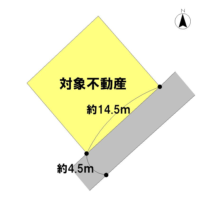 Compartment figure. Land price 7.8 million yen, Land area 210.12 sq m