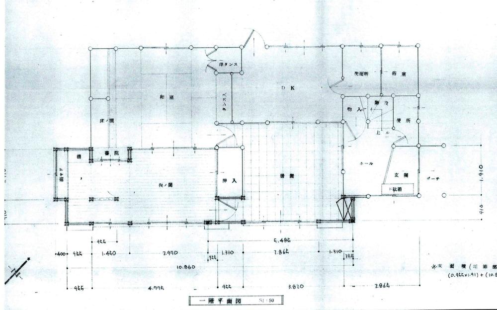 Floor plan. 7.9 million yen, 3DK, Land area 253.41 sq m , Building area 96.71 sq m