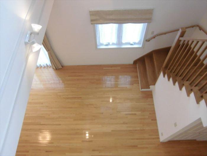Other introspection. The view from the second floor of the living room