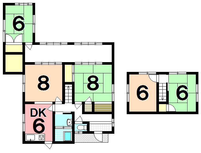 Floor plan. 11 million yen, 4LDK, Land area 350.99 sq m , Building area 120.29 sq m