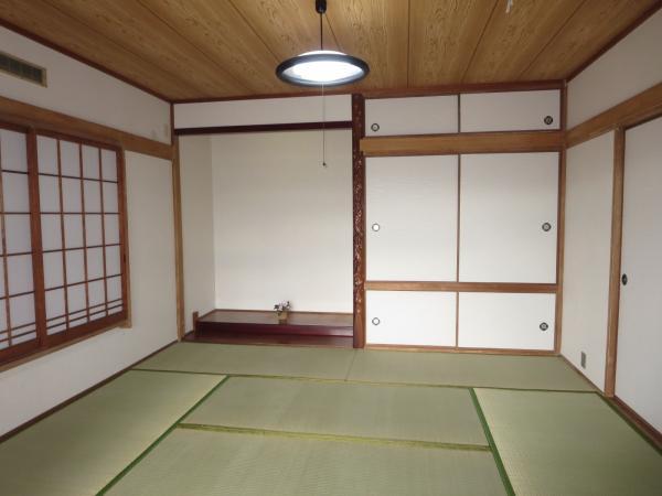 Other introspection. Sliding door, Re-covering shoji, It was tatami mat replacement.