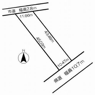 Compartment figure. Land price 6 million yen, Land area 496.16 sq m