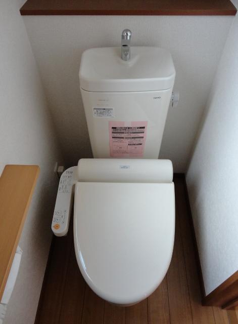 Toilet. It is a high-function type of toilet!