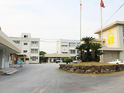 Junior high school. Nogata stand rectangular 2546m to the second junior high school