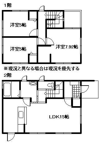 Floor plan. 26,900,000 yen, 3LDK + S (storeroom), Land area 374.78 sq m , Building area 78.66 sq m