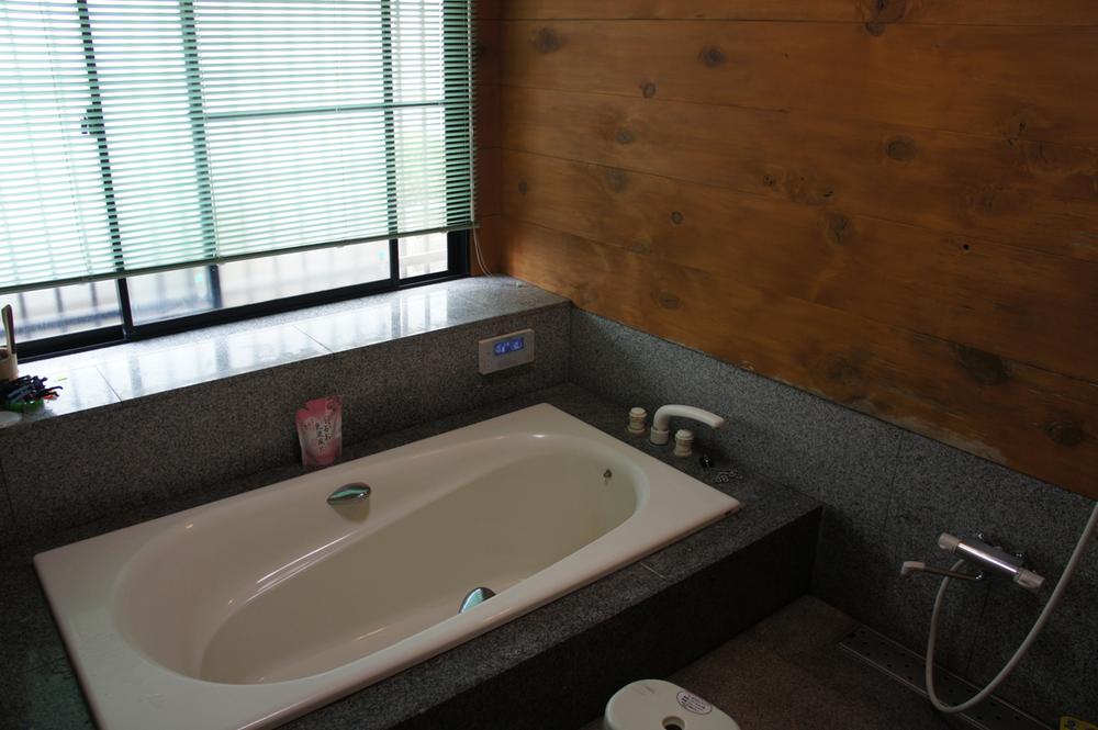 Bathroom. Marble bathroom (with heater)