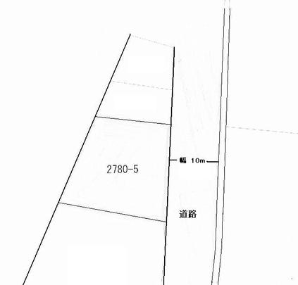 Compartment figure. Land price 8.9 million yen, Land area 303.65 sq m