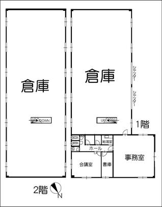 Floor plan. 19,800,000 yen, 4K, Land area 837.4 sq m , Building area 660.95 sq m