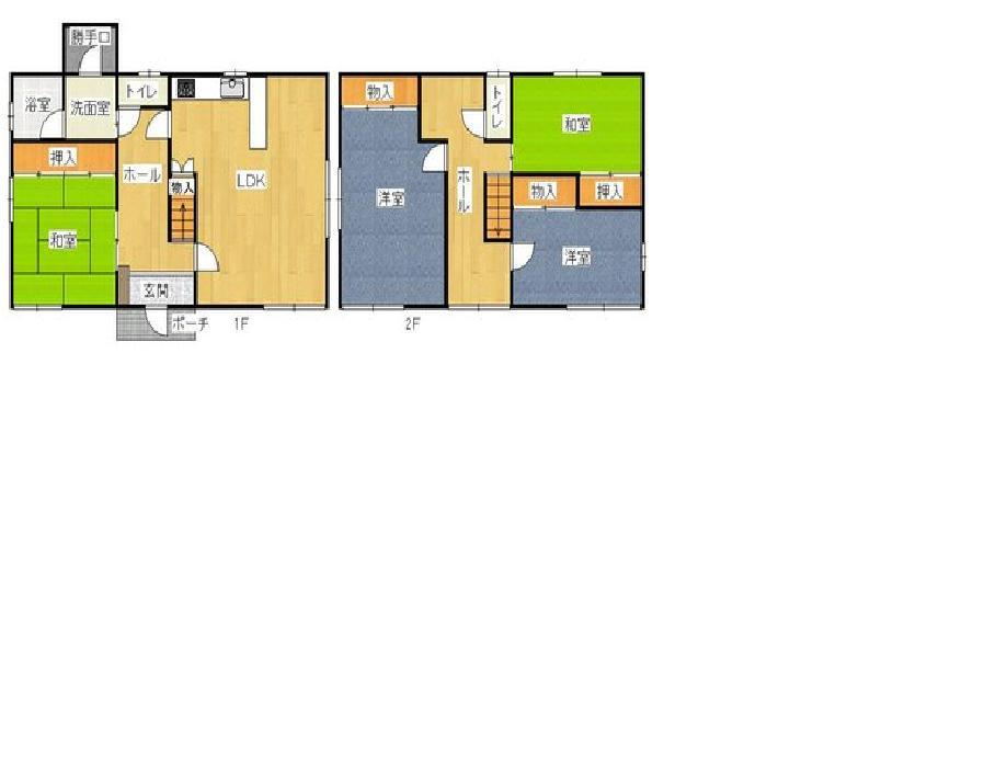 Floor plan. 23.8 million yen, 4LDK, Land area 292.73 sq m , Building area 147.36 sq m