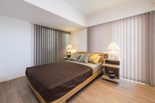 The main bedroom can enjoy a peaceful private time, Relaxed atmosphere