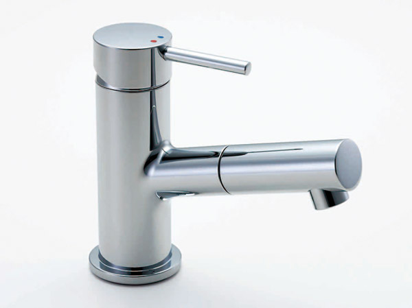 Bathing-wash room.  [Hand Shower Faucets] With a hand shower water and the water temperature can be adjusted at hand, This is useful for daily cleansing and care. (Same specifications)