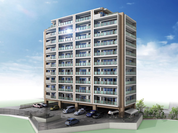Features of the building. Exterior - Rendering