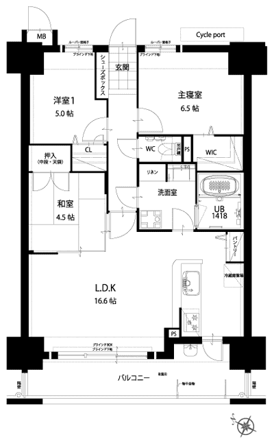 Floor: 3LDK, the area occupied: 74.2 sq m, Price: 17.8 million yen ~ 19 million yen