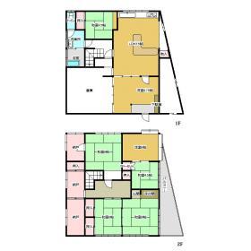 Floor plan. 9.5 million yen, 7LDK, Land area 217.92 sq m , Building area 152.2 sq m
