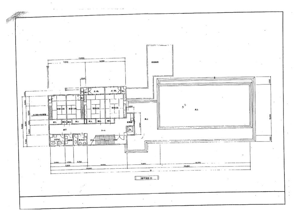 Floor plan. 32 million yen, 7LDK + S (storeroom), Land area 1,070.05 sq m , Building area 1,008.03 sq m
