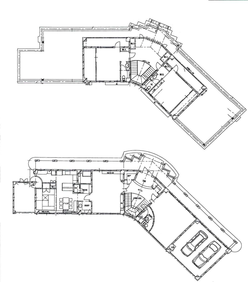 Floor plan. 150 million yen, 5LDK + 2S (storeroom), Land area 3,776.38 sq m , Building area 353.95 sq m