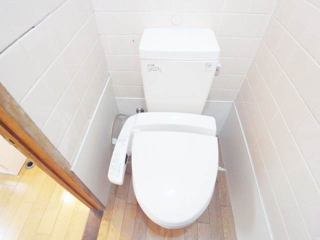 Toilet. Washlet equipped friendly ass