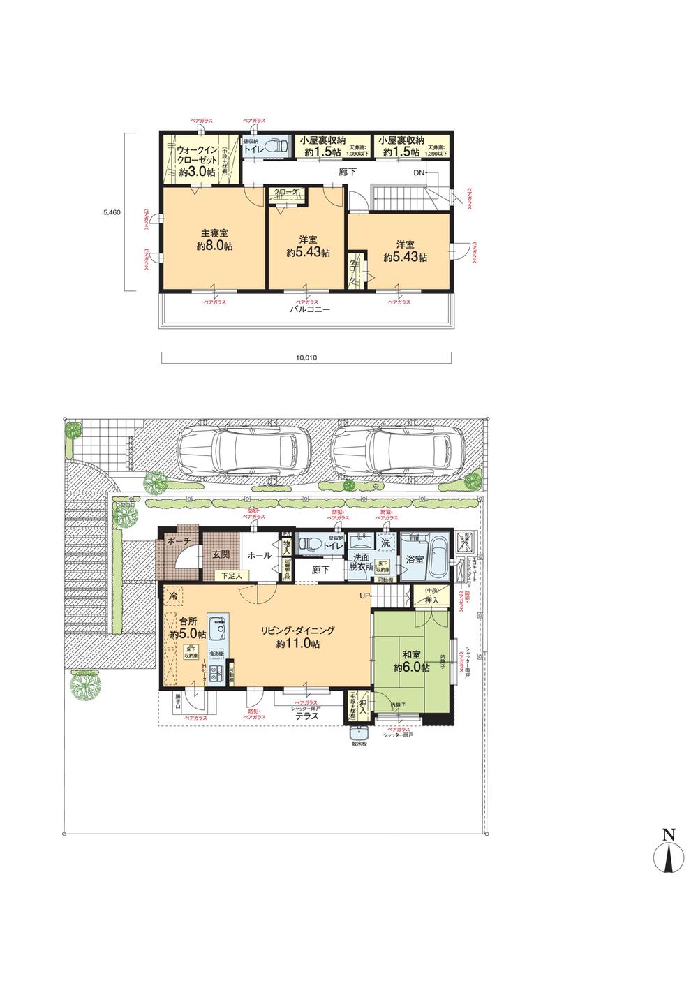Floor plan. Tsukinoura to kindergarten 810m walk 11 minutes