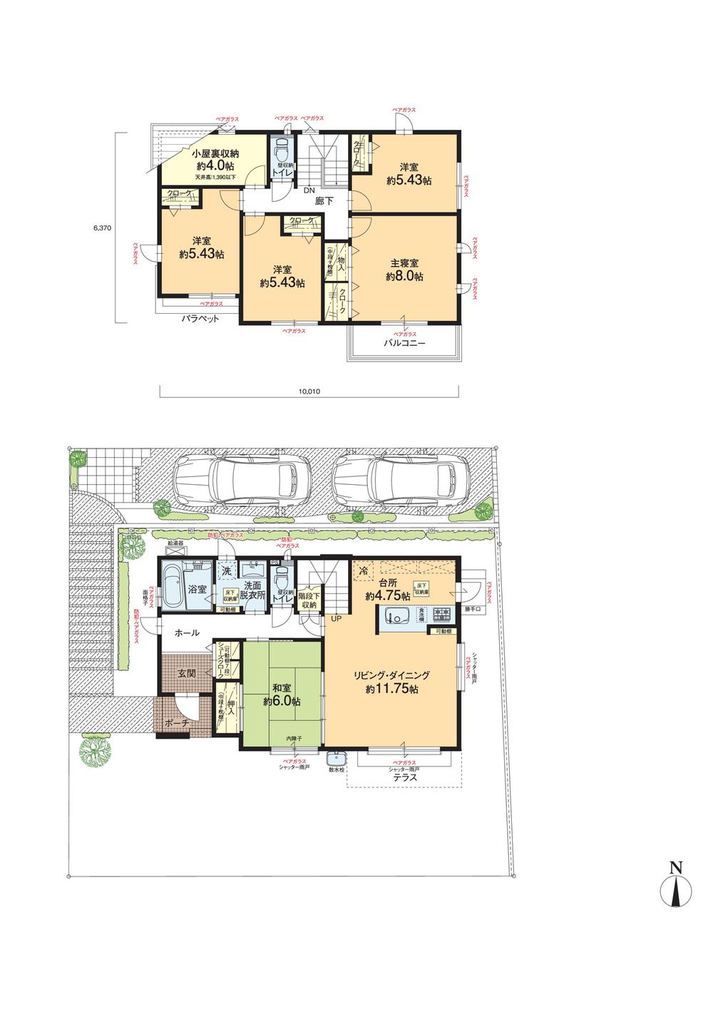 Floor plan. Tsukinoura to kindergarten 810m walk 11 minutes