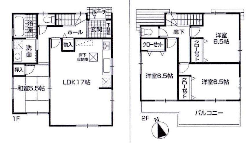 Floor plan. 23.8 million yen, 4LDK, Land area 170 sq m , Building area 98.82 sq m 2 Building floor plan other compartments Please contact us