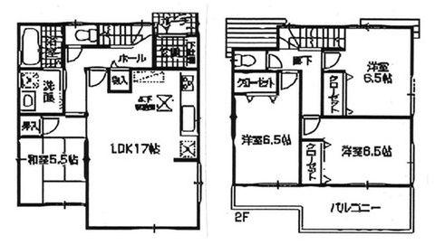 Floor plan. 23.8 million yen, 4LDK, Land area 170 sq m , Building area 98.82 sq m   ☆  ☆ A quiet residential area suitable to the land of permanent.  ☆