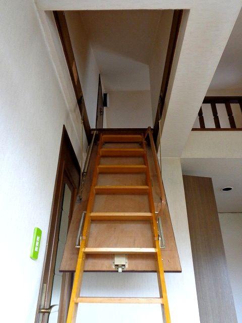 Other introspection. Stairs to the loft