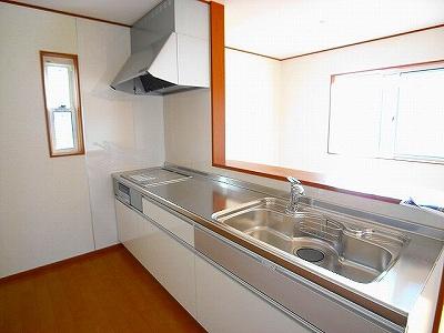 Kitchen.  ※ The photograph is a property of the same manufacturer and construction.