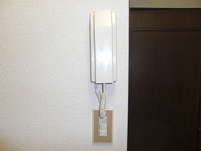 Security. Intercom that can check a visitor