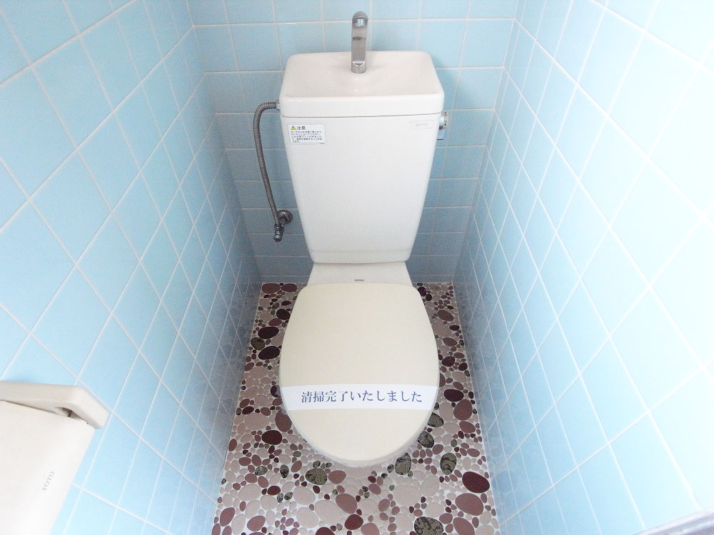 Toilet. Western type toilet that can sit