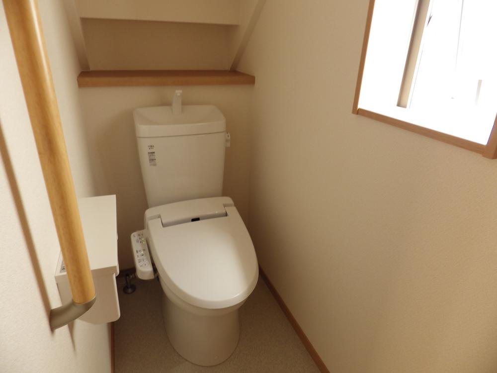 Toilet. Toilet of the same specification