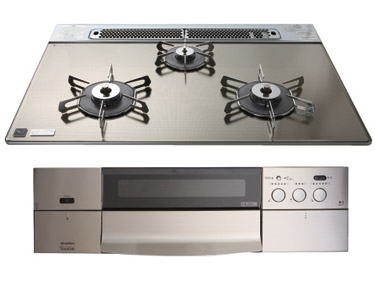 Kitchen.  [Glass top stove (Silver)] (Same specifications)