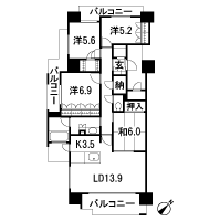 Floor: 4LDK, occupied area: 99.65 sq m, Price: 40,018,239 yen