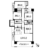 Floor: 4LDK, occupied area: 94.79 sq m, Price: 35,301,576 yen ・ 37,153,005 yen