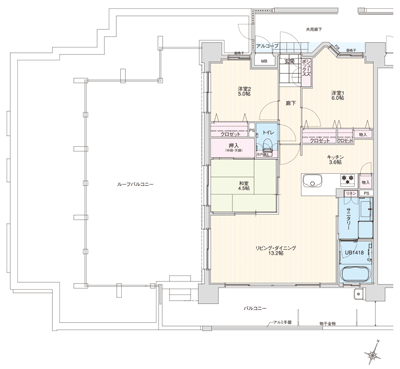 Floor: 3LDK, occupied area: 70.87 sq m, Price: 26,949,200 yen
