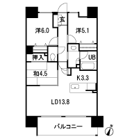 Floor: 3LDK, occupied area: 71.27 sq m, Price: 24,377,200 yen ~ 26,022,800 yen