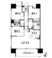 Floor: 3LDK, occupied area: 71.27 sq m, Price: 26,640,200 yen ~ 27,051,600 yen