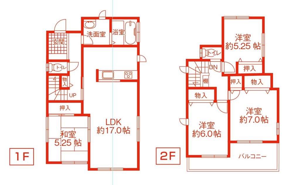Floor plan. (1 Building), Price 28.8 million yen, 4LDK, Land area 145.97 sq m , Building area 98.12 sq m