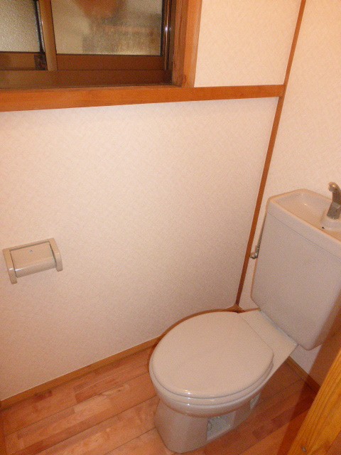 Toilet. It is a flush toilet ☆ 