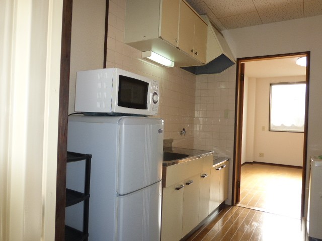 Other room space. There is a refrigerator range